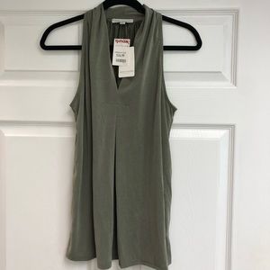 Green Envelope Dress Top